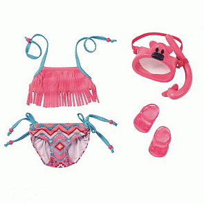 Одежда для летнего отдыха для кукол Baby born (Zapf Creation, 823-750)